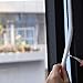 TORRAMI Fuzzy Brush Seal Weatherstripping for Window and Door 11/32 inch x 11/32 inch x 16 ft, Self-Adhesive Felt Insulation Sealing Strip Wind Dust Draft Insect Proof, White