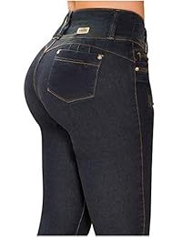 Laty Rose 2016 Pantalón de jean colombiano, levanta trasero. Pantalón de jean azul levanta trasero.