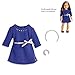 American Girl Truly Me Blue Rhinestone Studded Dress for 18