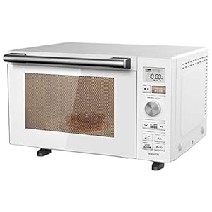 [山善] 電子レンジ オーブンレンジ 18L フラットテーブル YRP-F180V(W)