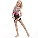 One-piece Colorful Ribbons Gymnastics Leotard Sleeveless Dance unitards for Little Girl, 130