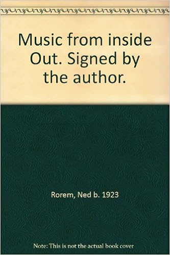 Music From Inside Out Signed By The Author Ned B 1923 - 