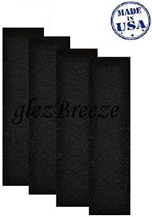 Carbon Activated Pre-Filter 4-pack Compatible GermGuardian FLT4825 HEPA Filter /AC4800 Series ( Filter B )