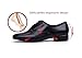 Gogodance Men's Boys Professional Lace-up Black Leather Latin Salsa Tango Ballroom Modern Dance Shoes