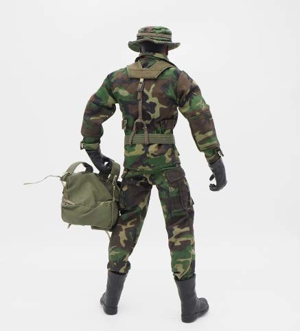 1/6 Scale Clothes Soldier Uniforms Back Pack Set for 12" Male Military Action Figure Body Cloth for Doll