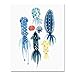Squid Octopus Art Print Colorful Fish Ocean Sea Life Inspiration Watercolor Wall Art Cute Serene Underwater Landscape Wall Decor Marine Tropical Theme Child's Room Home Decor 8 x 10 Inch