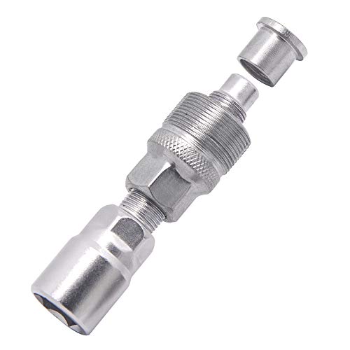 Acekit Bicycle Compact Crankset Puller Remover Universal Design for Square Taper and Splined Crank Arms