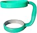 Grip-It YETI Tumbler Cup Handle for 30oz Rambler - Lightweight, Spill Proof Grip For RTIC(Older Version) Stainless Steel Tumblers, SIC & Travel Water Coffee Mugs or Flask (30oz, Emerald Green)