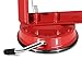 New Star Foodservice 43020 Apple and Potato Peeler with Suction Base, Red