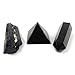 Beverly Oaks 3 Pcs Black Tourmaline Crystal Collection ~ Obelisk Tower, Pyramid and Raw Tourmaline Chunk ~ Chakra, Reiki and Metaphysical ~ Crystals and Healing Stones Therapy COA