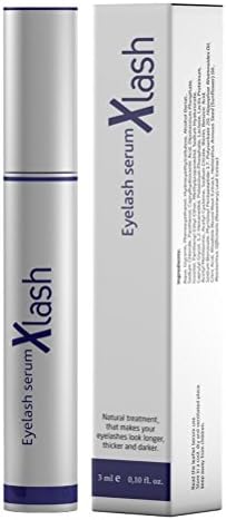 Xlash Eyelash Serum 3 ml + FREE Luxury Luffa Loofah Bath Sponge On A Rope, Color May Vary