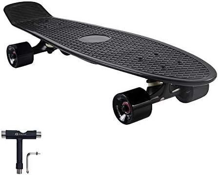 WHOME Skateboard Complete for Adults and Beginners - 27 Inch Cruiser Skateboard Complete for Cruising Commuting Rolling Around T-Tool Included