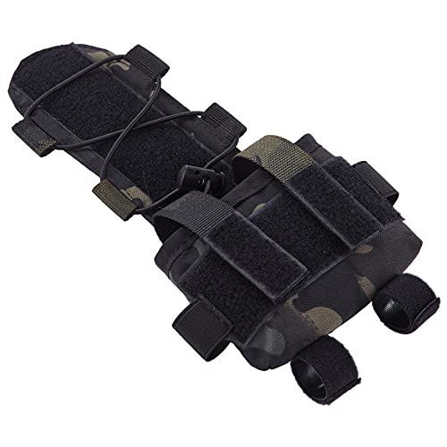 IDOGEAR MK2 Helmet Battery Pouch - 500D Nylon Counterweight Bag For Airsoft, Hunting & Tactical Use