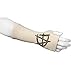 Dean Ambrose WWE White Arm Wrist Sleeves