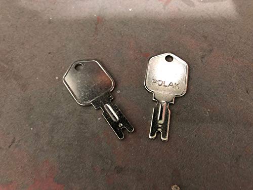 3 Keys-Forklift Key Clark Yale Daewoo GRADALL JLG HYSTER CAT SKYTRAC Polak 166