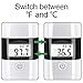Gland Baby Ear and Forehead Thermometer, Digital Thermometer for Kids Toddles Children Boys & Girls, FDA and CE Approved, White mix Black Color 4.8oz 1PC