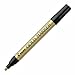 Pilot Creative Permanent Marker - Medium Marker Point Type - 1 mm Marker Point Size - Gold Ink - Gold Barrel - 1 Each