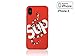 CASETECTION Compatible With iPhone X Case - Embossed Snake Design From Silicone Ultra Thin Slim Soft TPU Protective ShockProof Bumper Skin Cover Material