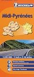 Michelin Map France: Midi Pyrenees 525 (Maps/Regional (Michelin)) (English and French Edition) by