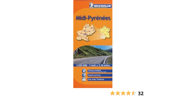 Top Carte midi pyrenees michelin 2018 Books