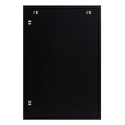 Frame Amo 24x36 Black Picture Frame with 19.5x29.5