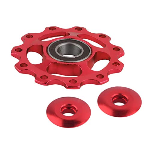 leoie Sports 11T Aluminium Jockey Wheel Bicycle Rear Derailleur Pulley Guide Bearing