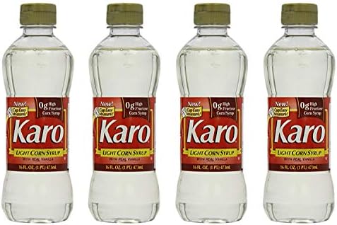 Karo Light Corn Syrup, 16 fl oz (4 Pack)