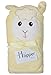 Happer Baby Hooded Baby Towel for Boys and Girls 100% Cotton Extra Soft Bath Beach Animal Face Towel - Yellow