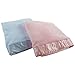 berry bebe Large Baby Blanket, Pink, Soft Plush Mink with Satin Trim Perfect Baby Gift for Baby Girl