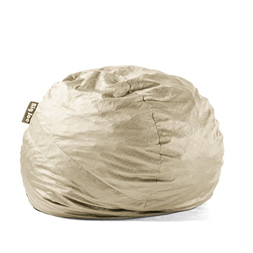 Big Joe Foam Filled Bean Bag Chair, Large, Oat Pricepulse