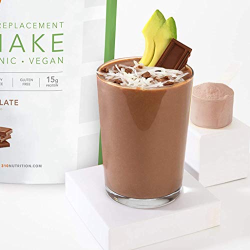 310 Nutrition Vegan Organic Plant Powder and Meal Replacement Shake