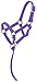 Tough 1 Miniature Nylon Halter - Purple - Small