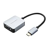 USB C to VGA Adapter, CableCreation Type C to VGA 1080P@60Hz Aluminum Dongle, Compatible with MacBook Pro 2019 2018, iPad Pro 2018, Surface Book 2, Chromebook Pixel, XPS 15, Galaxy S10 S10+, LG G5 Q8