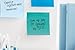 Post-it Super Sticky Notes, Colors of the World Collection, 3 in x 3 in, Mykonos (654-5SSMK)