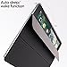 Poetic Slimline New iPad 9.7 Inch 2017/2018 Case Slim-Fit Trifold Cover Stand Folio Case with Auto Wake/Sleep for Apple iPad 9.7 2017 / iPad 9.7 2018 Black