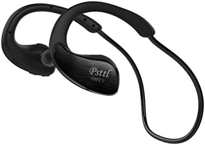 Hifi Bluetooth Headphones, Psttl Bluetooth 4.0 Wireless Apt-x Headphones Stereo Sports Earphone Sweatproof Running Workout Headsets- Black