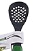 Joseph Joseph 10113 Elevate Slotted Spoon Nylon with Integrated Tool Rest Cooking Utensil Kitchen Tool Silicone Handle Dishwasher Safe, Green