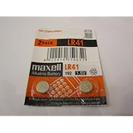 2 x Maxell LR41 /192 / AG3 / V3GA 1.5v Alkaline Button Cell Battery Batteries