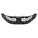 Upper Grille Black Compatible with 2013-2015 Honda Civic HO1200216