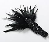 JustinCostume 1920s Accessories Headband Necklace Gloves Cigarette Holder (W)
