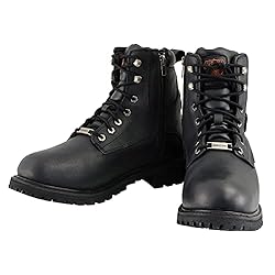 Milwaukee Leather MBM9096WP Men's Black Leather