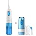 2NICE Portable Water Flosser Oral Irrigator with Nasal Wash Function of 2 Modes IPX6 Waterproof Rechargeable by USB Charger (Blue)