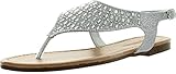 Women's Flat Rhinestone Thong Sandal