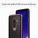 Caseology Parallax for Galaxy S9 Plus Case (2018) - Award Winning Design - Black/Burgundy