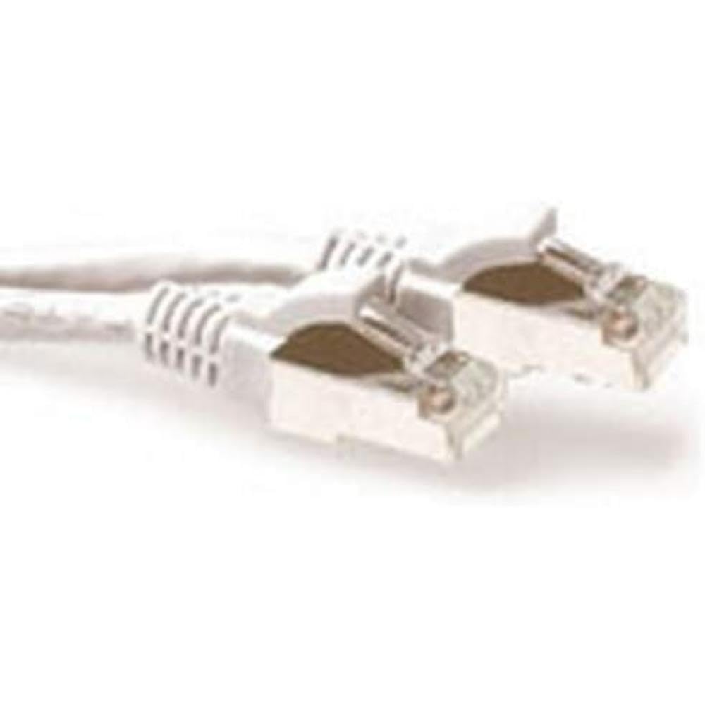 ACT CAT6A S/FTP LSZH SNG WH 0.50M