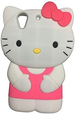 Jicheng Electronic HTC Desire 626 / 626s hello kitty Case,3D Cartoon hello kitty Silicone Case for HTC Desire 626 / 626s Rose