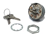 The ROP Shop Ignition Switch w/Keys fits John Deere SRX75 SRX95 STX30 STX38 SX75 SX85 SX95