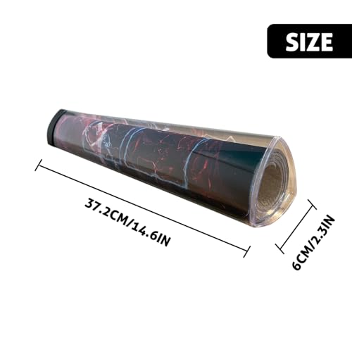 3 PCS Playmat Tube Prism-Shaped Playmat Tube for MTG, YGO, DTCG Playmats (3 pcs)