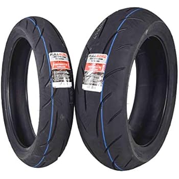 Full Bore F2 Tire Set Tires (1 Front 120/70ZR17 & 1 Rear 190/55ZR17) 120/70-17 190/55-17