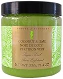 Asquith & Somerset Tropical Fruits Coconut & Lime Sugar Scrub 19.4 Oz. From England